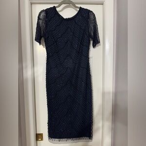 Adrianna Pappell Beaded Dress